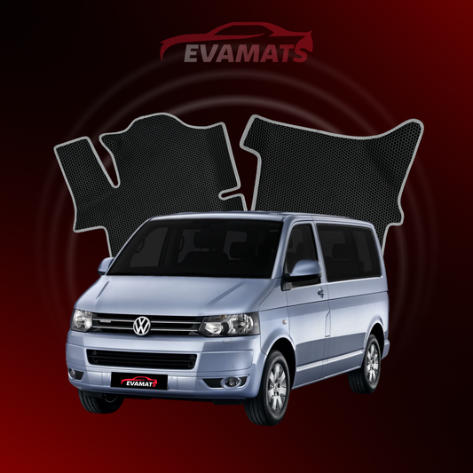 Fußmatten EVAMATS für Volkswagen Multivan (T5) V Gen 2003-2015 Baujahr MINIVAN