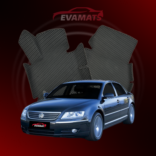 Fußmatten EVAMATS für Volkswagen Phaeton I gen 2002-2016 Jahr KURZE LIMOUSINE