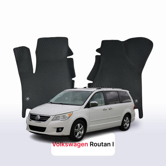 Fußmatten EVAMATS für Volkswagen Routan I gen 2008-2013 jahr MINIVAN