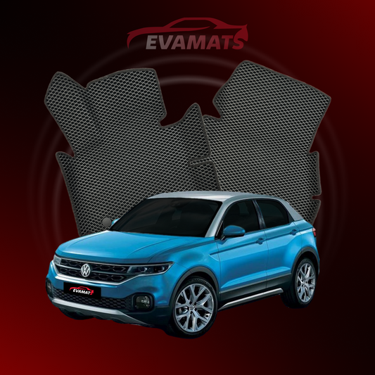 Fußmatten EVAMATS für Volkswagen T-Cross I Gen 2018-2025 Jahr SUV