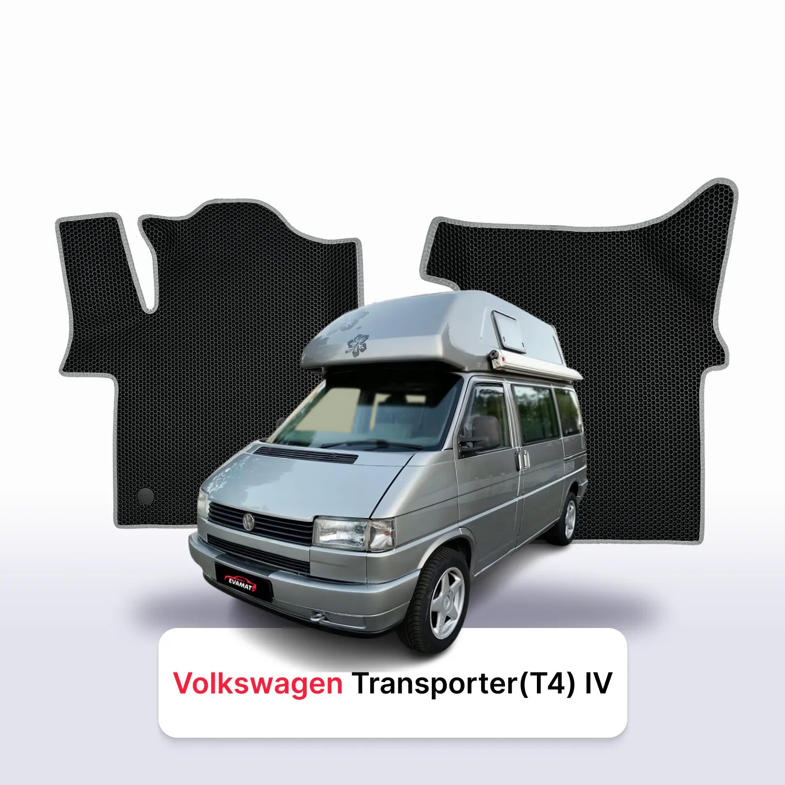 Fußmatten EVAMATS für Volkswagen Transporter(T4) 4 gen 1990-2003 jahr MINIVAN Exclusive version