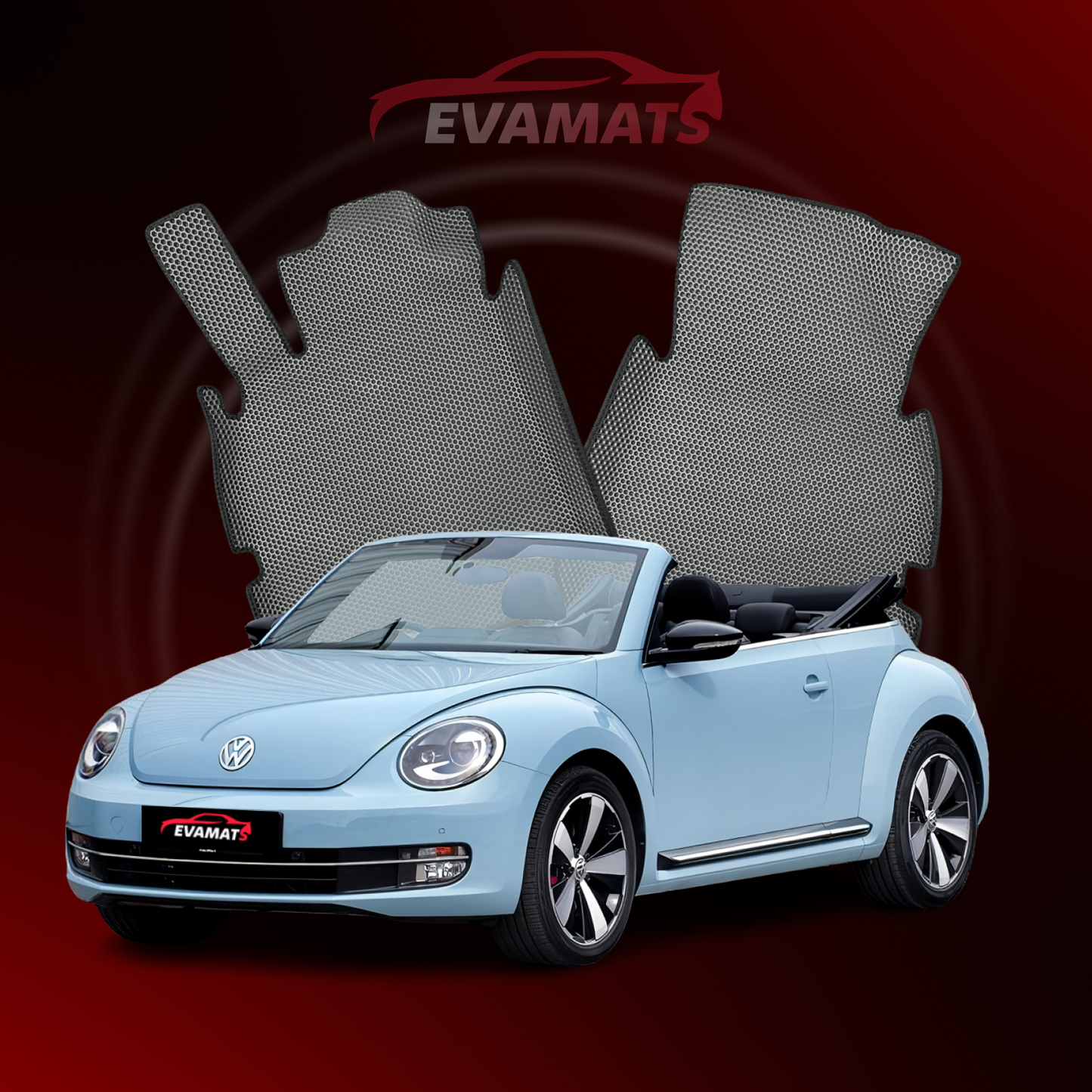 Fußmatten EVAMATS für Audi TT RS(8J) 2 Gen 2009-2014 Jahr CABRIO