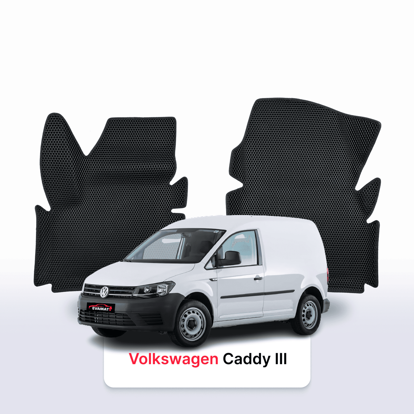 Fußmatten EVAMATS für Volkswagen Caddy III gen 2004-2020 jahr VAN