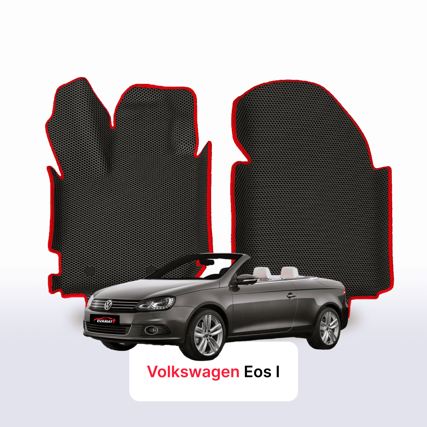 Fußmatten EVAMATS für Volkswagen Eos I gen 2006-2015 jahr CABRIO