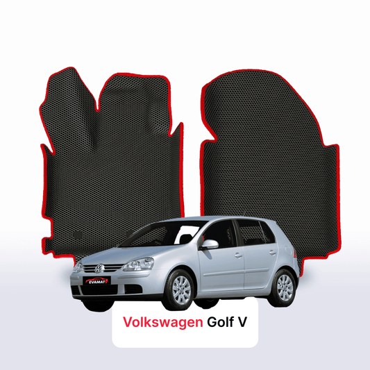 Fußmatten EVAMATS für Volkswagen Golf(MK5) V gen 2003-2009 jahr SCHÄGHECK 5 türer
