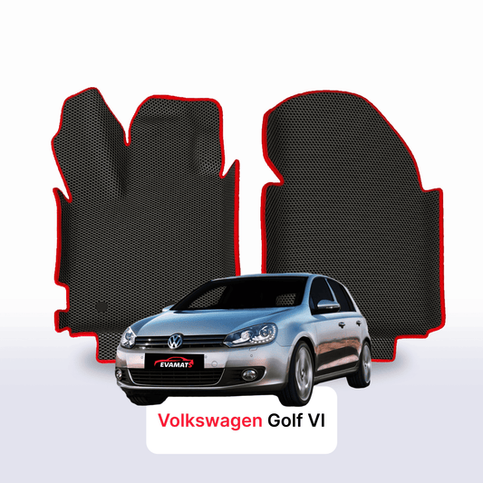 Fußmatten EVAMATS für Volkswagen Golf (MK6) VI Gen 2008-2012 Jahr FLIEßHECK 5-Türer
