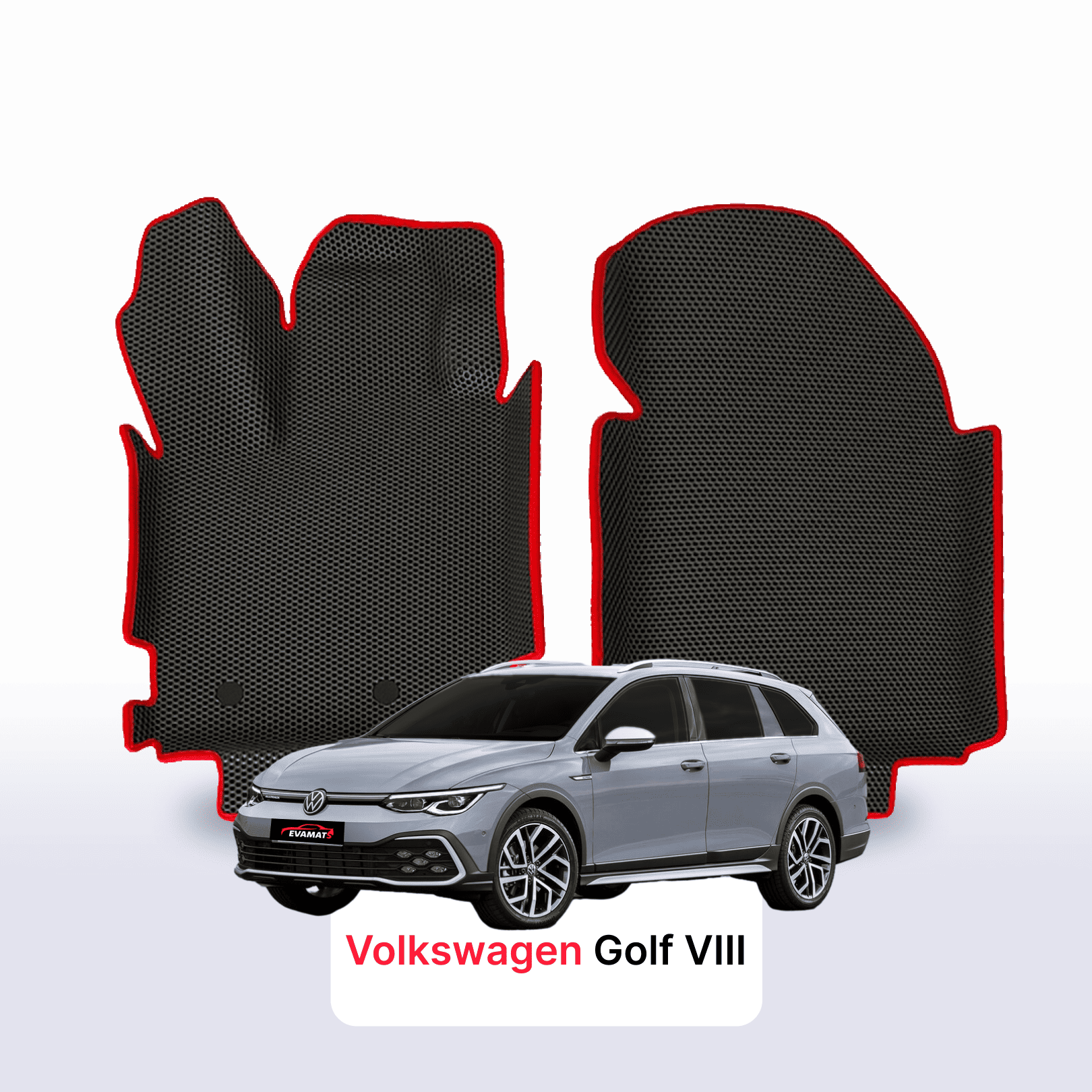 Fußmatten EVAMATS für Volkswagen Golf(MK8) VIII gen 2019-2028 jahr KOMBI