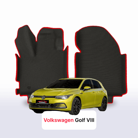 Fußmatten EVAMATS für Volkswagen Golf (MK8) VIII Gen 2019-2025 Jahr FLIEßHECK 5-Türer
