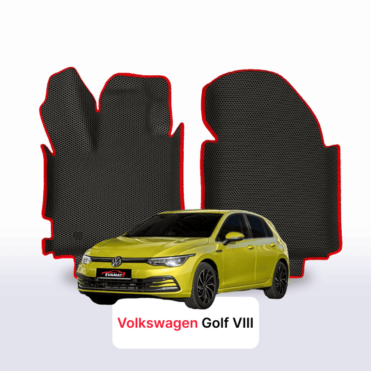 Fußmatten EVAMATS für Volkswagen Golf(MK8) VIII gen 2019-2028  jahr SCHÄGHECK 5 türer