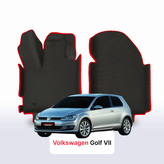 Fußmatten EVAMATS für Volkswagen Golf (MK7) VII Gen 2012-2020 Jahr FLIEßHECK 3-Türer