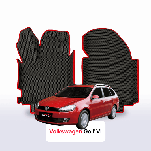 Fußmatten EVAMATS für Volkswagen Golf (MK6) VI gen 2008-2012 jahr KOMBI