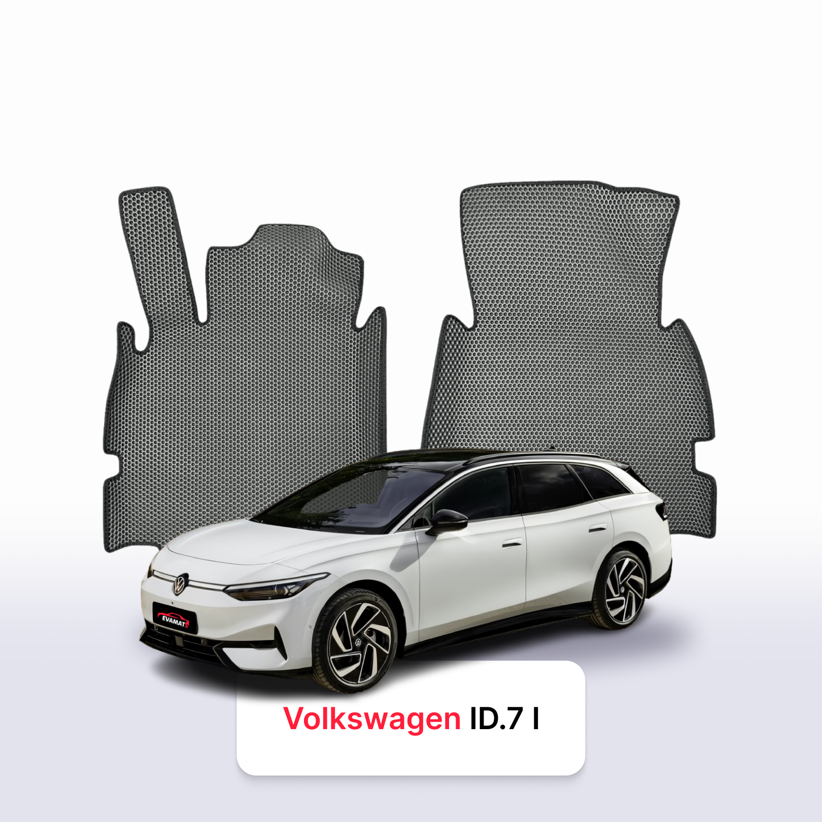 Fußmatten EVAMATS für Volkswagen ID.7 1 gen 2023-2027 jahr KOMBI