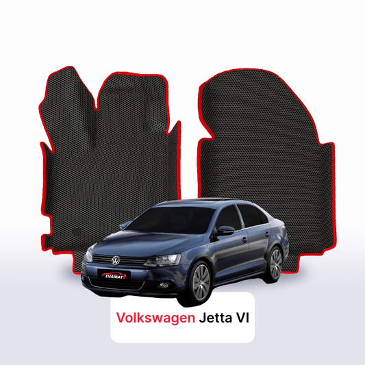 Fußmatten EVAMATS für Volkswagen Jetta VI gen 2010-2019 jahr LIMOUSINE