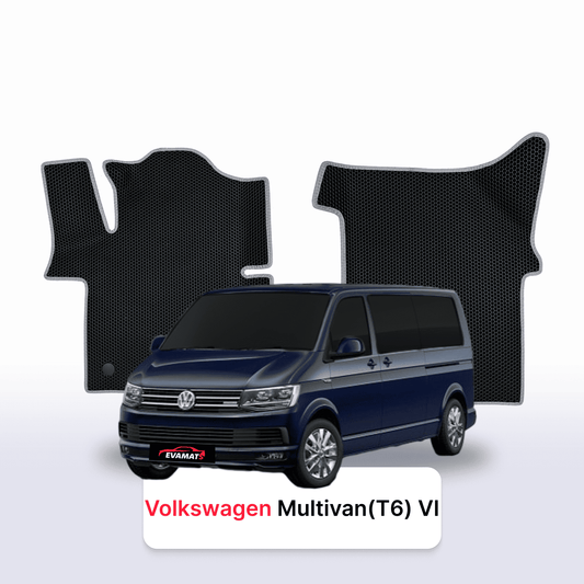 Fußmatten EVAMATS für Volkswagen Multivan(T6) VI gen 2015-2021 jahr MINIVAN