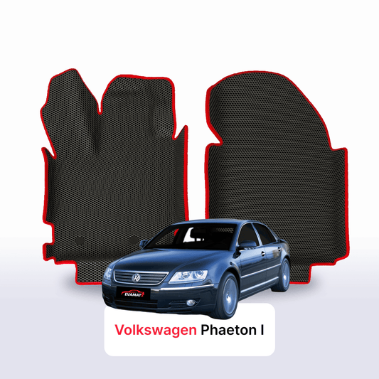 Fußmatten EVAMATS für Volkswagen Phaeton I Gen. 2002–2016, lange Limousine Fußmatten EVAMATS für Volkswagen Phaeton I Gen. 2002–2016, lange Limousine