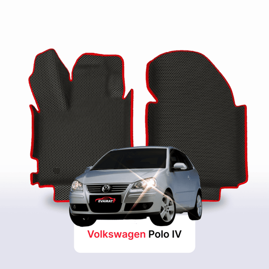 Fußmatten EVAMATS für Volkswagen Polo (MK4) IV Gen. 2001–2009, Schrägheck, 3-türig Fußmatten EVAMATS für Volkswagen Polo (MK4) IV Gen. 2001–2009, Schrägheck, 3-türig