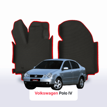 Fußmatten EVAMATS für Volkswagen Polo (MK4) IV Gen 2001-2009 Jahr SEDAN