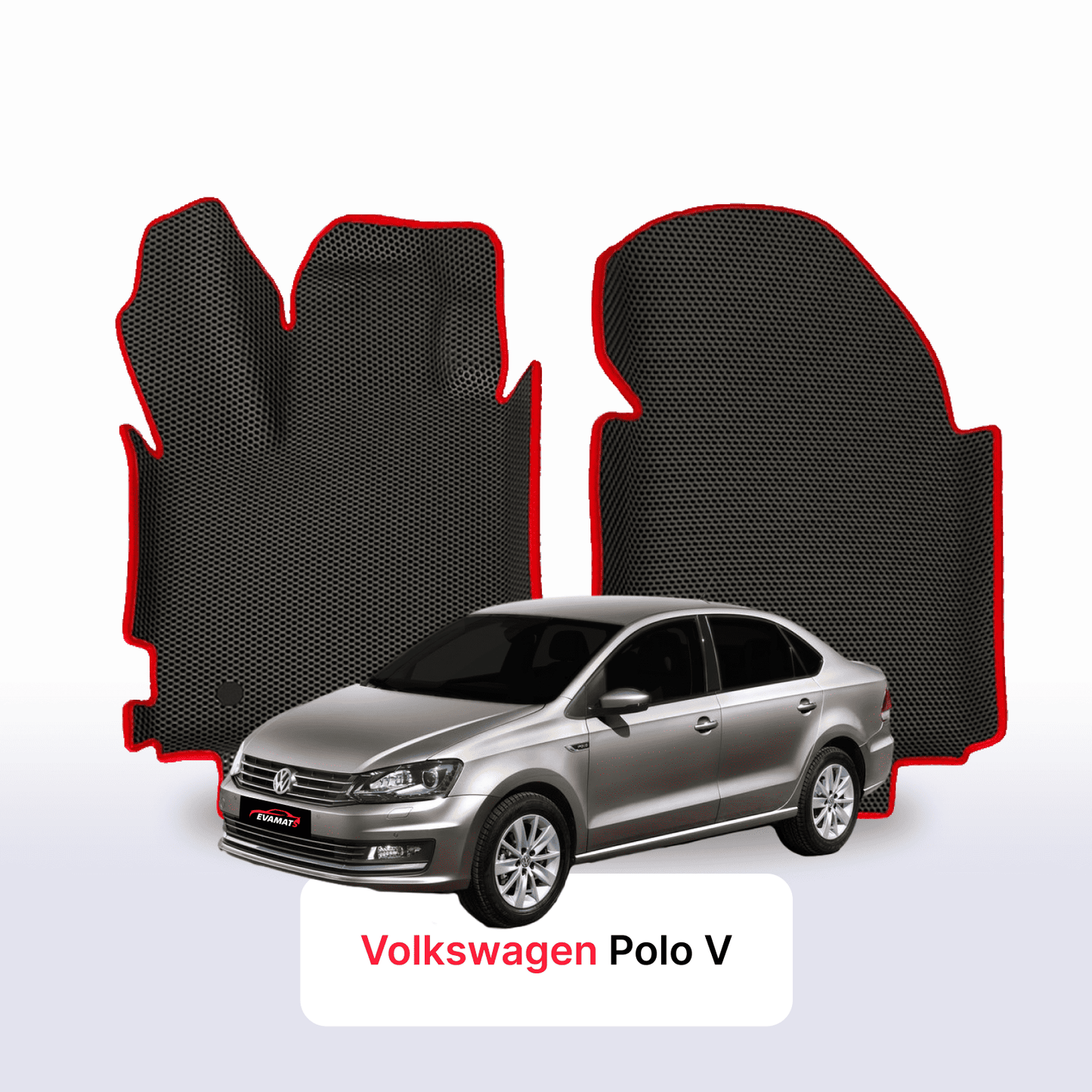 Fußmatten EVAMATS für Volkswagen Polo(MK5) V gen 2009-2017 jahr LIMOUSINE