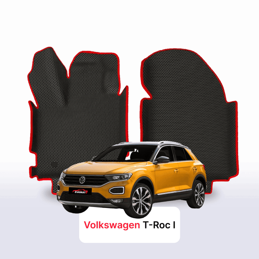 Fußmatten EVAMATS für Volkswagen T-Roc I Gen 2017–2025, SUV Fußmatten EVAMATS für Volkswagen T-Roc I Gen 2017–2025, SUV