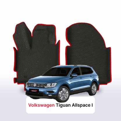 Fußmatten EVAMATS für Volkswagen Tiguan Allspace I Gen 2017-2023 Jahr SUV 5-Sitzer