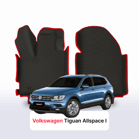 Fußmatten EVAMATS für Volkswagen Tiguan Allspace I gen 2016-2024 jahr SUV 5 sitzer