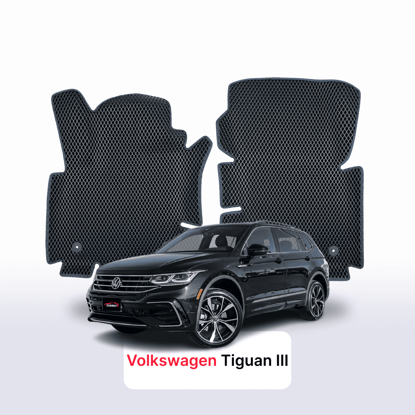Fußmatten EVAMATS für Volkswagen Tiguan III gen 2024-2028 jahr SUV
