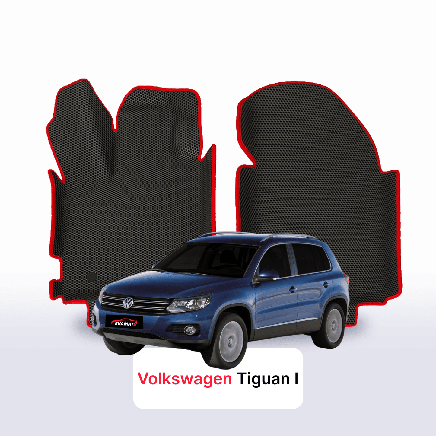 Fußmatten EVAMATS für Volkswagen Tiguan I gen 2007-2016 jahr SUV