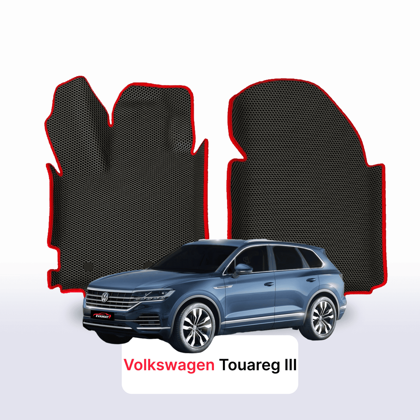 Fußmatten EVAMATS für Volkswagen Touareg III gen 2018-2026 jahr SUV