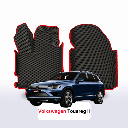 Fußmatten EVAMATS für Volkswagen Touareg II gen 2010-2018 jahr SUV
