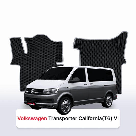 Fußmatten EVAMATS für Volkswagen Transporter California(T6) VI Gen 2015-2021 Jahr MINIVAN Fußmatten EVAMATS für Volkswagen Transporter California(T6) VI Gen 2015-2021 Jahr MINIVAN