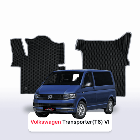 Fußmatten EVAMATS für Volkswagen Transporter(T6) VI gen 2015-2024 jahr MINIVAN