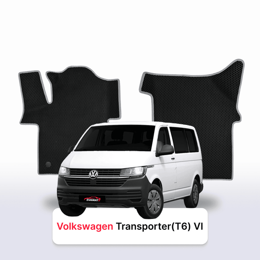 Fußmatten EVAMATS für Volkswagen Transporter(T6) VI gen 2015-2024 jahr MINIVAN LONG