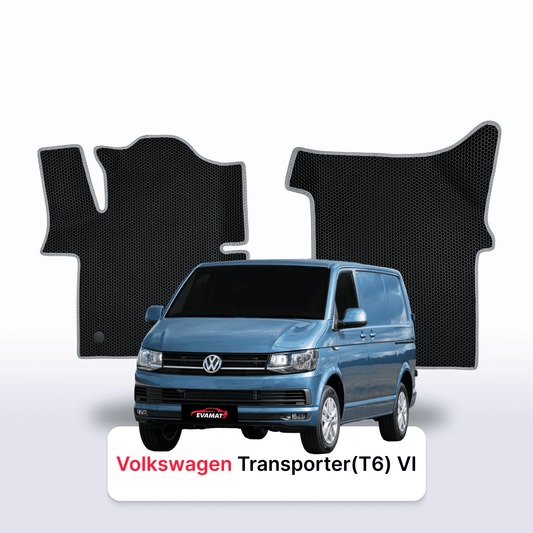 Fußmatten EVAMATS für Volkswagen Transporter(T6) VI gen 2015-2024 jahr VAN