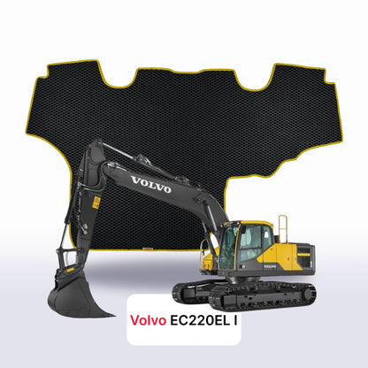 Fußmatten EVAMATS für Volvo EC220EL 1. Generation 2016-2018 Jahr DIGGER