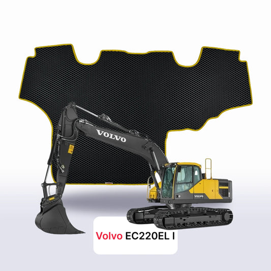 Fußmatten EVAMATS für Volvo EC220EL 1. Generation 2016-2018 Jahr DIGGER