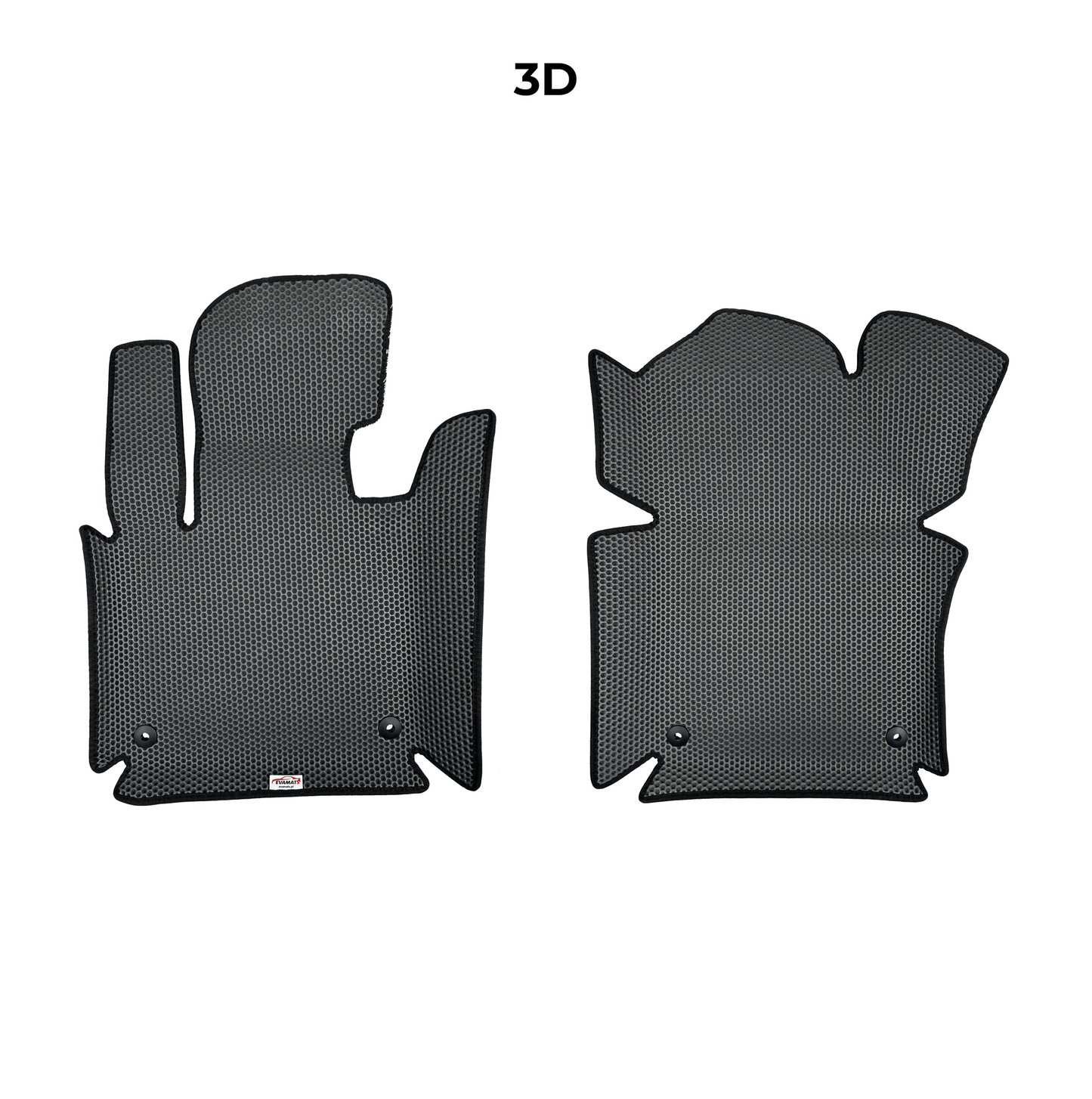 Fußmatten EVAMATS für Mitsubishi Pajero 2 Gen 1991–2004, SUV, 7-Sitzer