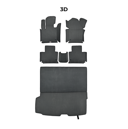 Fußmatten EVAMATS für Toyota Land Cruiser J120 Prado 3. Generation 2002-2009 Jahr SUV 5 drzwi