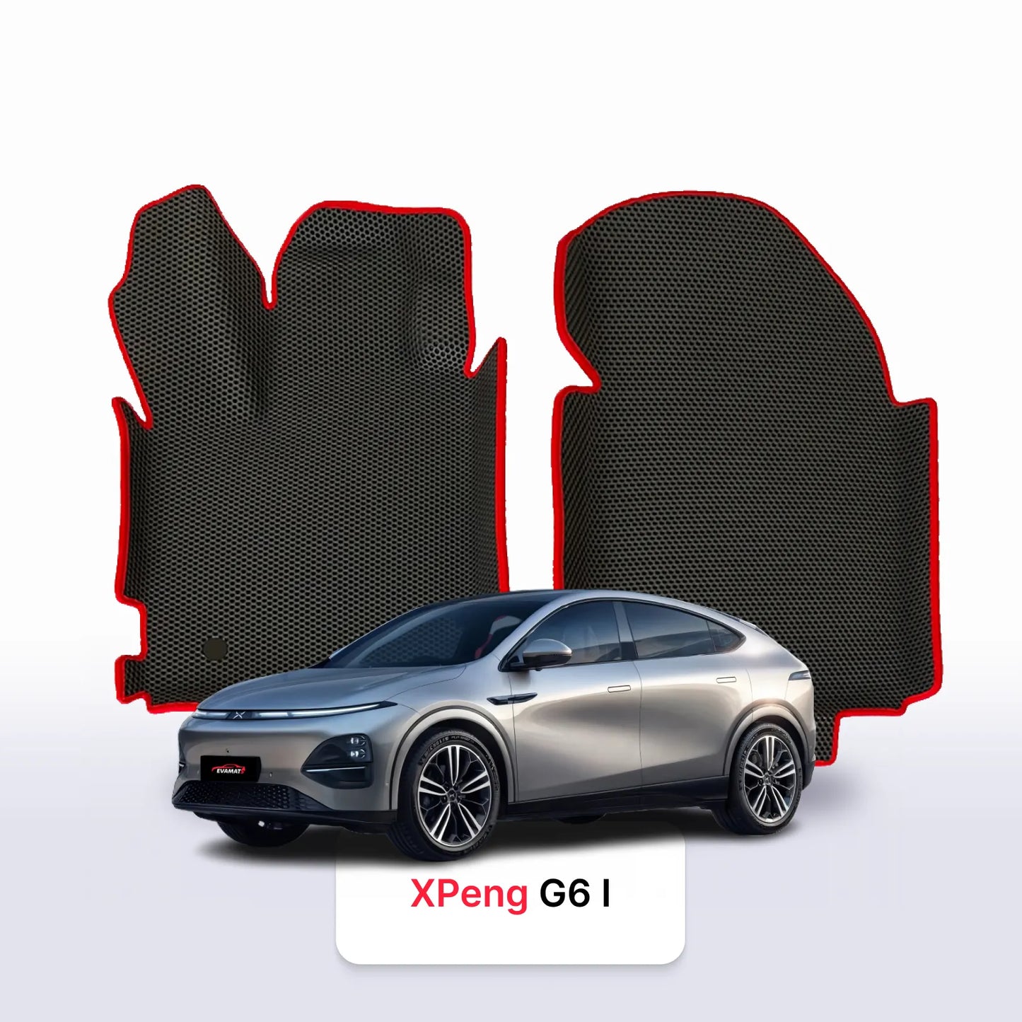 Fußmatten EVAMATS für XPeng G6 1 gen 2023-2027 jahr SUV Coupe