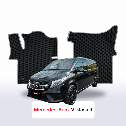 Fußmatten EVAMATS für Mercedes-Benz V-Klasse 2. Generation (W447) 2014-2025 Jahr MINVAN EXTRA LANG
