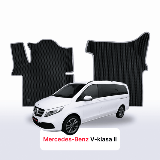 Fußmatten EVAMATS für Mercedes-Benz V-Klasse 2. Generation (W447) 2014-2025 Jahr MINIVAN LANG