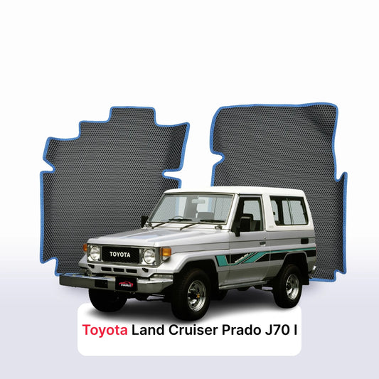 Car mats EVAMATS for Toyota Land Cruiser Prafor J70 1 gen 1984-1999 year SUV 3 door