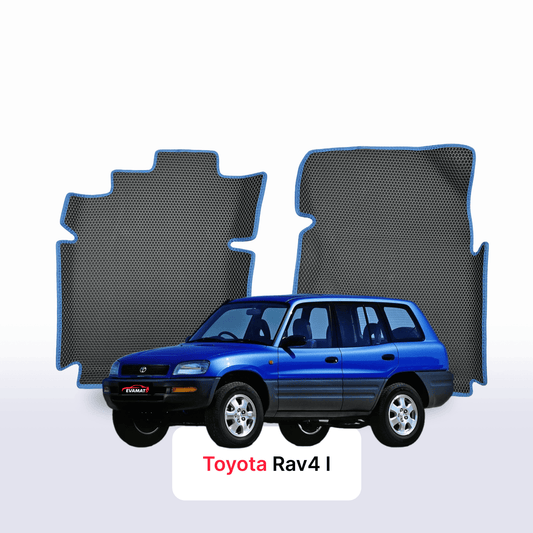 Fußmatten EVAMATS für Toyota Rav 4 (XA10) 1. Generation 1994–2000, SUV, 5-türig