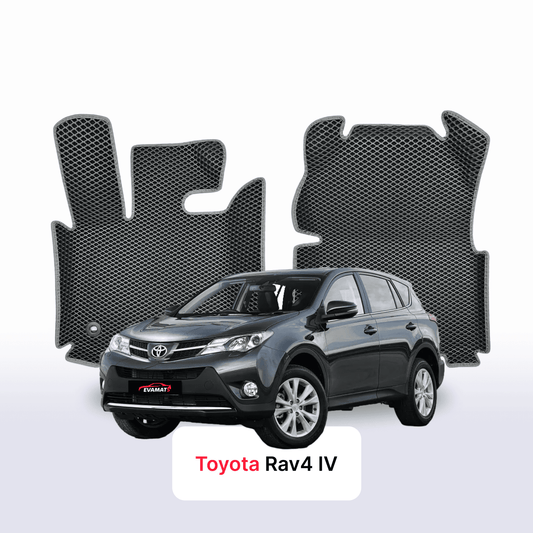 Fußmatten EVAMATS für Toyota Rav 4 (XA40) 4. Generation 2013–2019, SUV