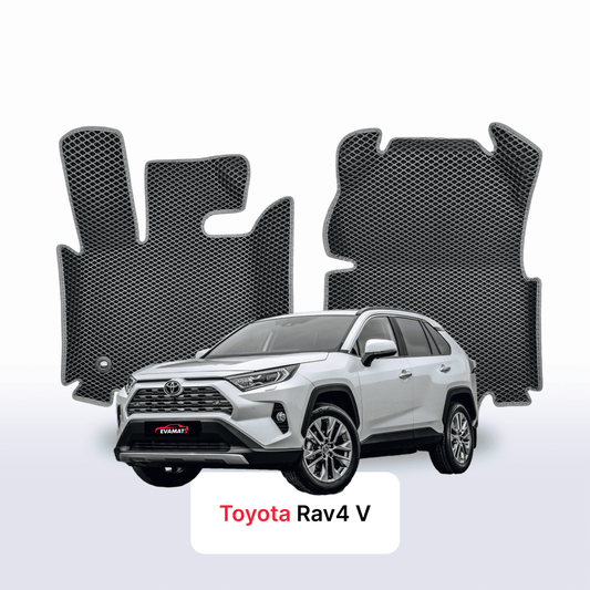 Fußmatten EVAMATS für Toyota Rav 4 (XA50) 5. Generation 2019–2025, SUV