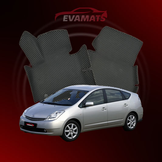 Fußmatten EVAMATS für Toyota Prius XW30 2. Generation 2003-2009 Jahr LIFTBACK